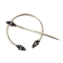 Island Viking Fibula, Forsølvede