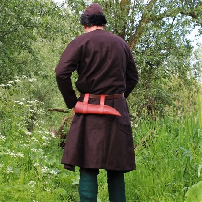 Leonardo Carbone Kaftan Gustav, Brun - Billede 5