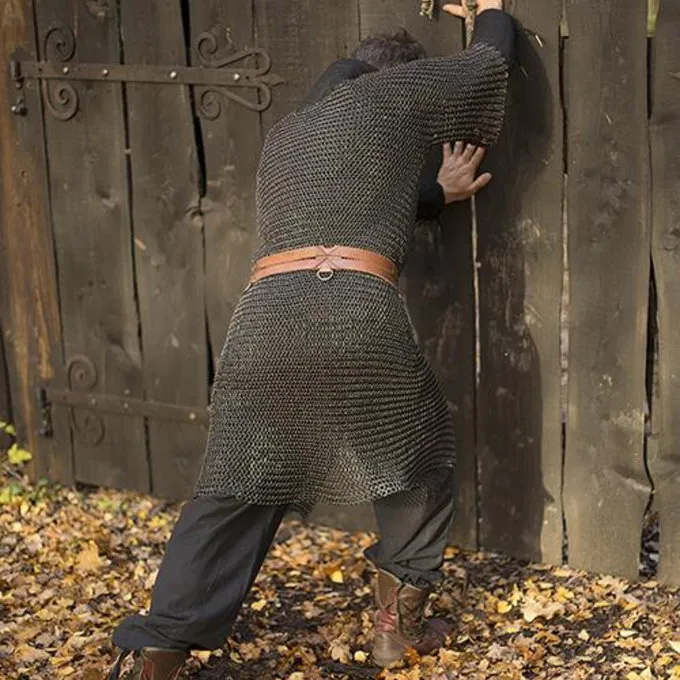 Epic Armoury Kavaleri Haubergeon, Sort - Billede 2