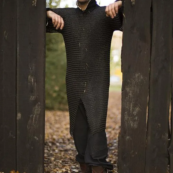 Epic Armoury Kavaleri Haubergeon, Sort - Billede 5