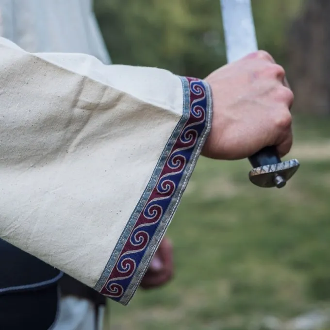 Leonardo Carbone Keltisk Tunika Finn Creme - Billede 5