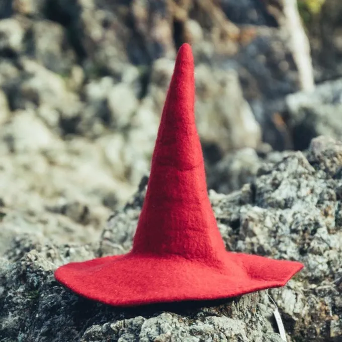 Leonardo Carbone Kids Witch Hat, Rød - Billede 2