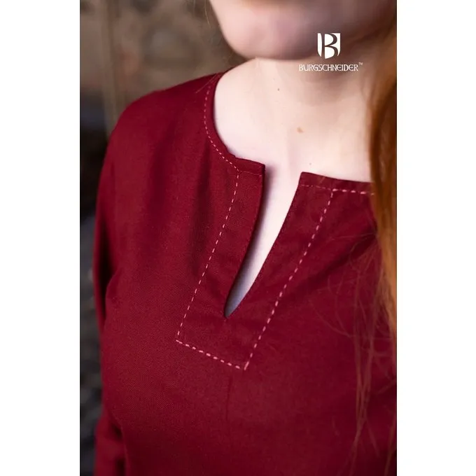Burgschneider Kjole Feme, Bordeaux - Billede 3