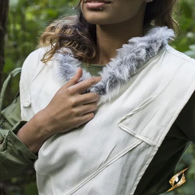 Epic Armoury Kjole Raven, Hvid - Billede 3