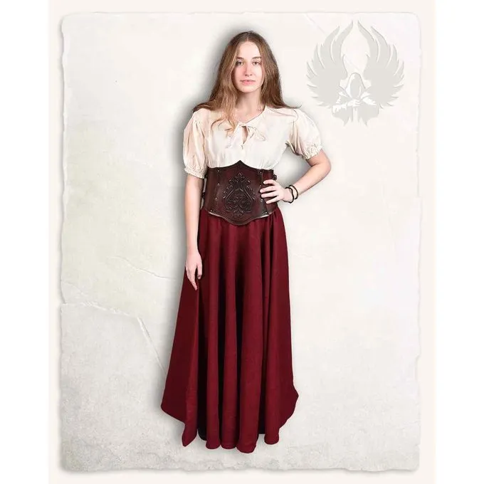 Mytholon Korset Isolde Med Blomster, Rød-sort - Billede 2