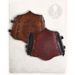 Mytholon Korset Isolde Med Blomster, Rød-sort