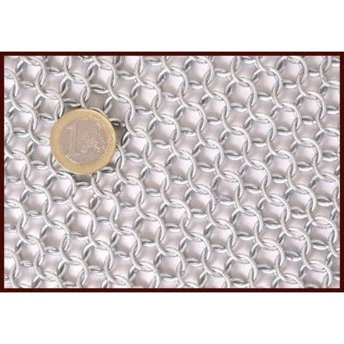 Kortærmet Brynjefrakke, Galvaniseret, 9 Mm - Billede 3