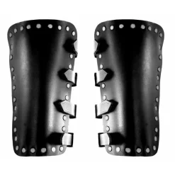 Leonardo Carbone Læder Armskinner Marius, Sort