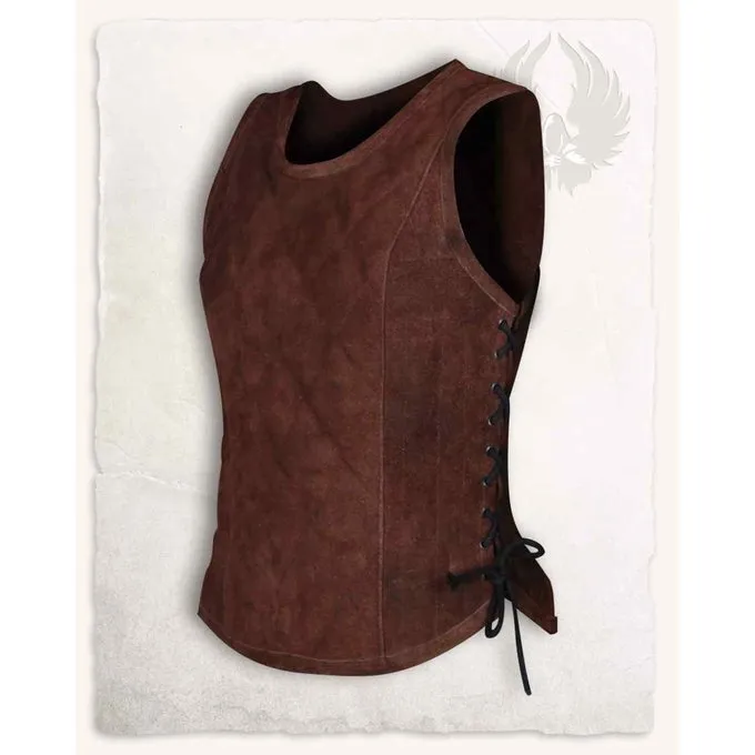 Mytholon Læder Bodice Lucy, Brown - Billede 2