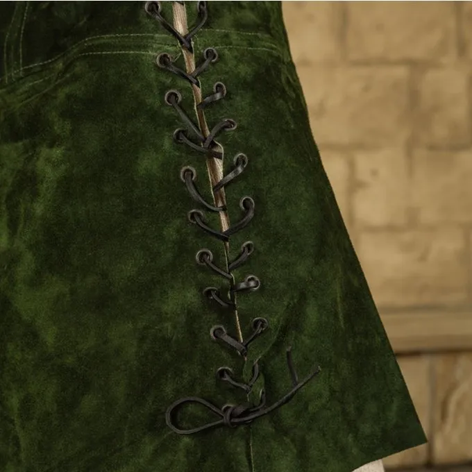 Mytholon Læder Kjole Lunette, Grøn - Billede 5