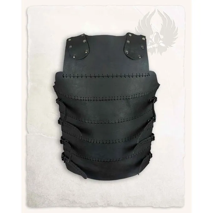 Mytholon Læder Rustning Erend, Sort - Billede 2