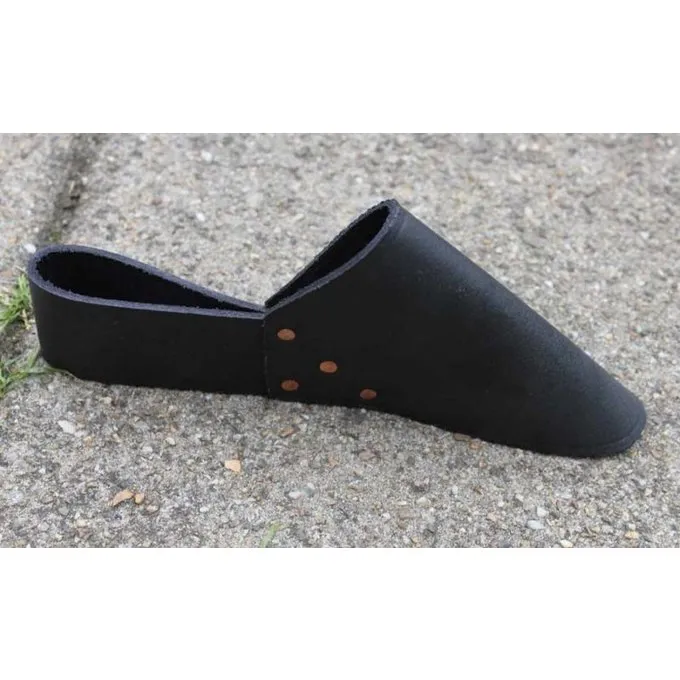 Læder Sværd Holder Til Bælte - Billede 3