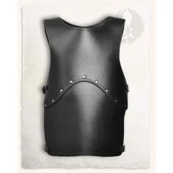 Mytholon Læderbørns Rustning Tobi, Sort