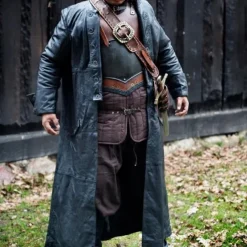 Epic Armoury Læderfrakke Hellsing, Sort