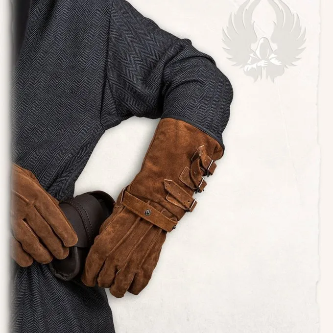 Mytholon Læderhandsker Kandor Lysebrun - Billede 2