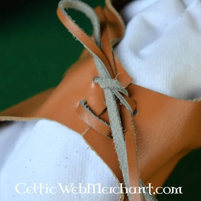 Deepeeka Lædersko Med Snorer (1100-1500) - Billede 3