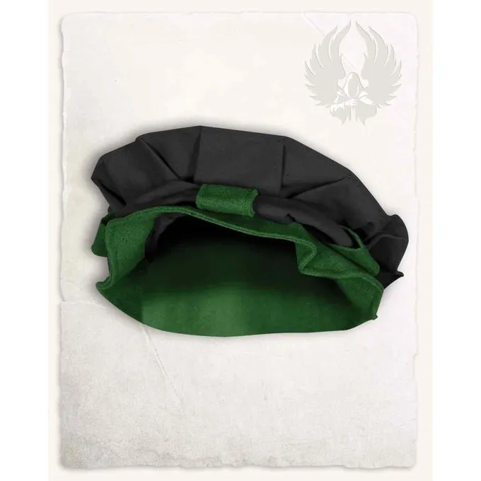 Mytholon LandsKnecht Beret Rupert, Black-Green