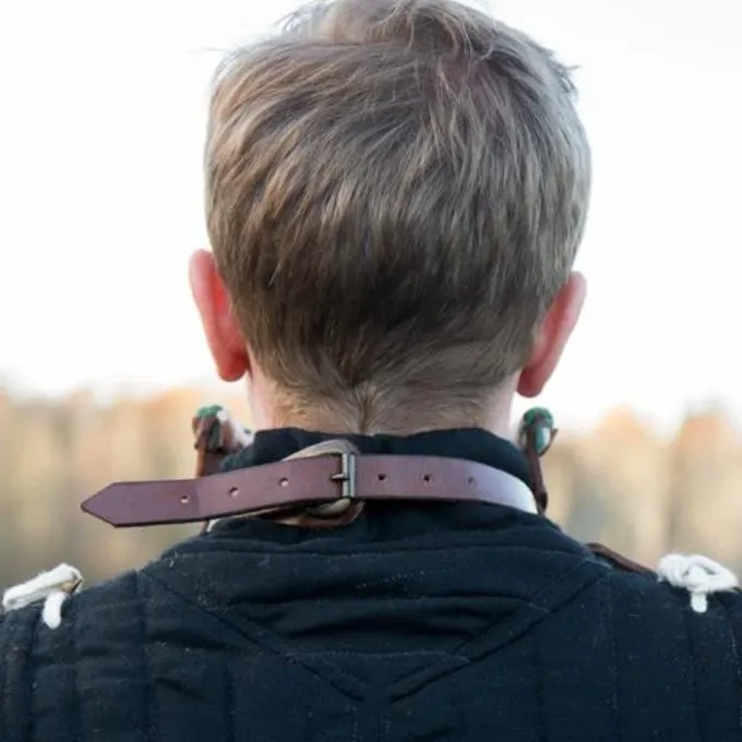 Epic Armoury Lang Læder Bevor, Grøn - Billede 2