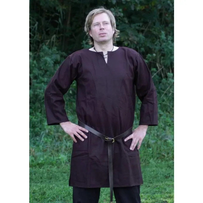 Ulfberth Lang Tunika Brun