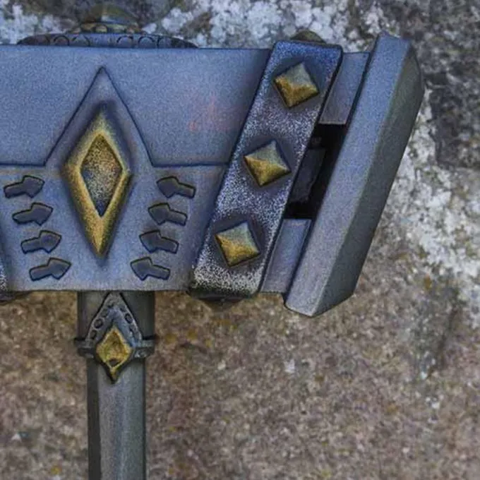 Epic Armoury LARP Dwarven Hammer, 152 Cm - Billede 6