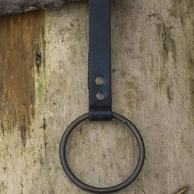 Epic Armoury LARP Ringholder Til Bælte, Sort