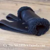 Epic Armoury LARP Sword Holder, Læder, Med Pels, Venstrehåndet