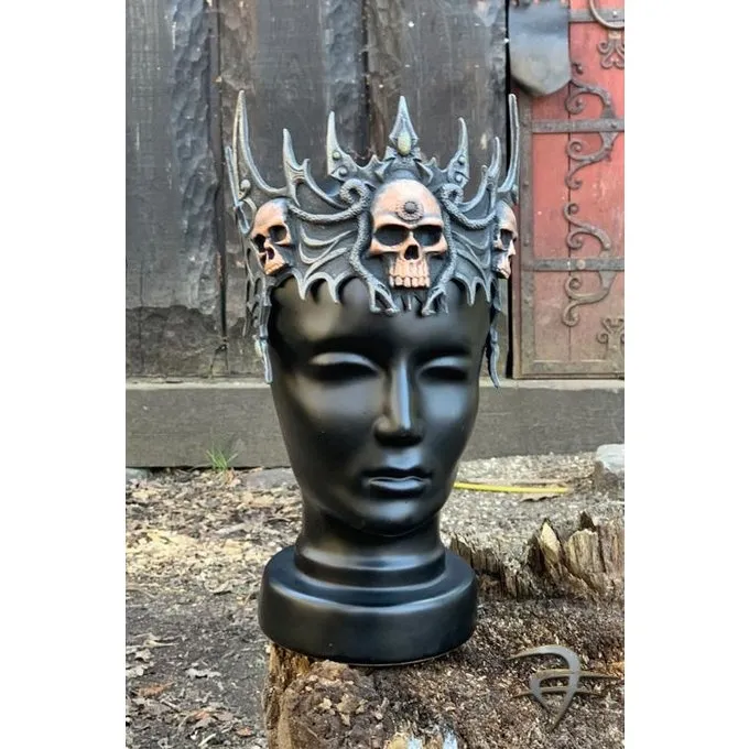 Epic Armoury Latex Tiara Med Kranier
