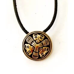 Lille Skive Fibula Borre Stil, Bronze