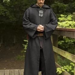 Epic Armoury Medieval Robe Benedict, Sort