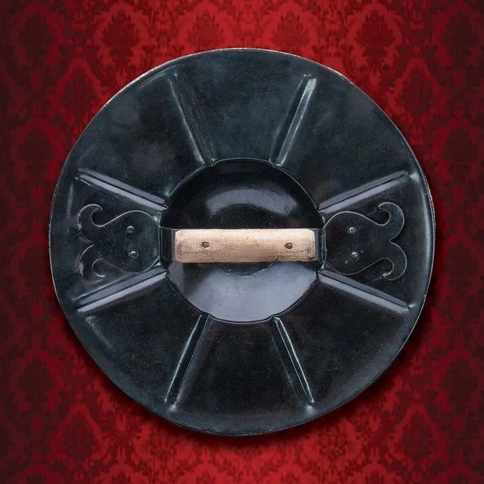 Windlass Steelcrafts Medieval Skjold Med Hånd Smedet Færdig - Billede 2