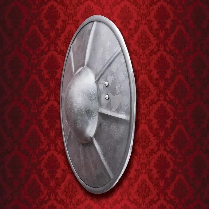 Windlass Steelcrafts Medieval Skjold Med Hånd Smedet Færdig - Billede 3