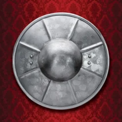 Windlass Steelcrafts Medieval Skjold Med Hånd Smedet Færdig