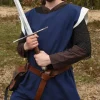 Medieval Surcoat Rodrick, Blå-naturlig