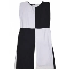 Medieval Surcoat Rodrick, Naturlig-sort