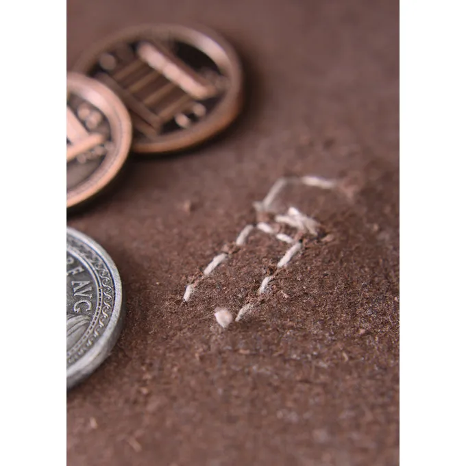 Ulfberth Medieval Taske Reims, Lys Brun - Billede 6