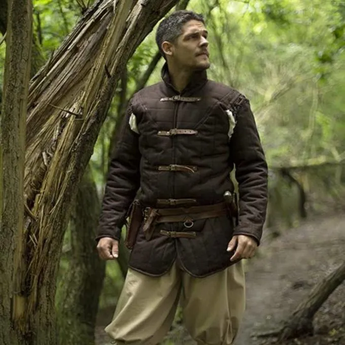 Epic Armoury Middelalder Bælte Slagkofte Brun - Billede 3