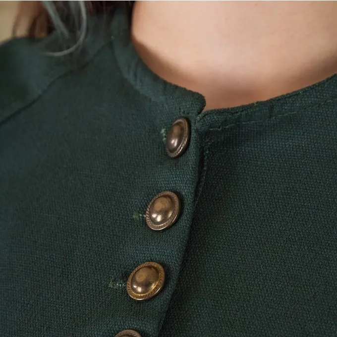 Mytholon Middelalderkjole Jovina, Grøn - Billede 2