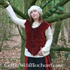 Leonardo Carbone Middelalderlig Dublet Caelia Grøn