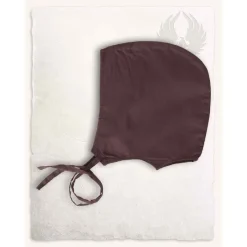 Mytholon Middelalderlig Hætte Lisbeth, Brun