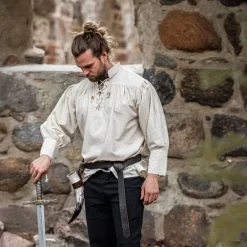 Leonardo Carbone Middelalderlig Skjorte Louis, Fløde