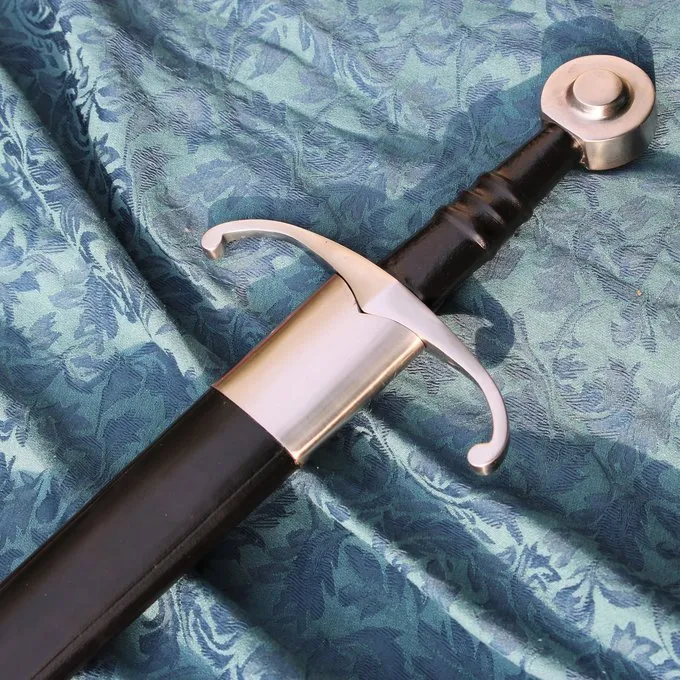 Windlass Steelcrafts Middelalderligt Sværd Kæmpe-klar Med Læder Skorpe, Hærdet - Billede 2