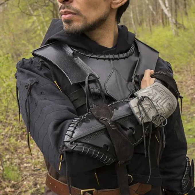 Epic Armoury Mørk Elf Bracer, Højre Arm - Billede 2