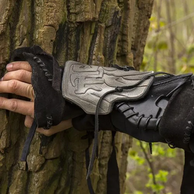 Epic Armoury Mørk Elf Bracer, Højre Arm - Billede 3