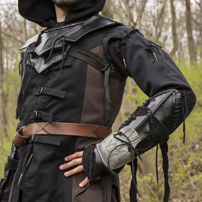 Epic Armoury Mørk Elf Bracer, Venstre Arm - Billede 2