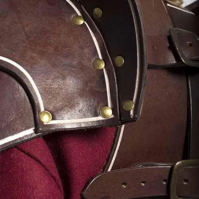 Epic Armoury Mørk Elven Komplet Læder Rustning Sæt - Billede 2