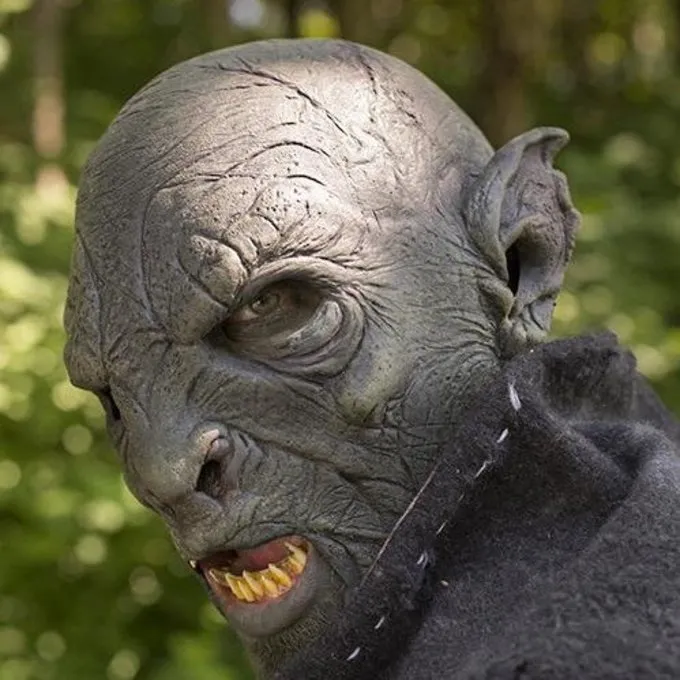 Epic Armoury Mørk Orc Maske - Billede 2