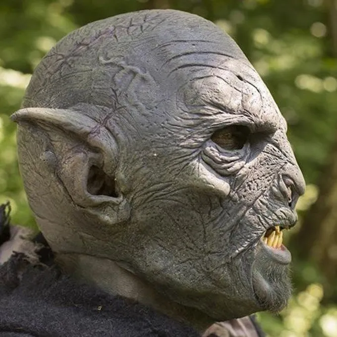 Epic Armoury Mørk Orc Maske - Billede 4