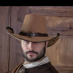 Rawblade Musketeer Hat De La Croix, Lysebrun