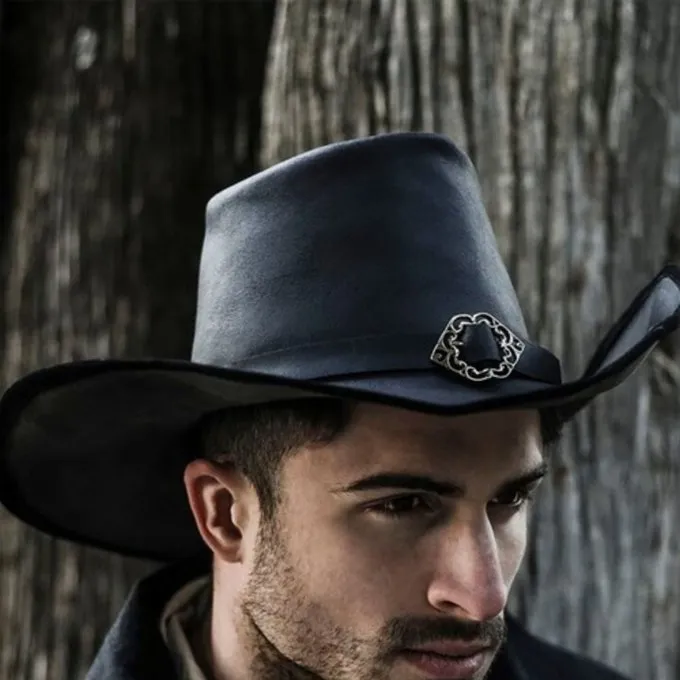 Rawblade Musketeer Hat Delacroix, Sort - Billede 2