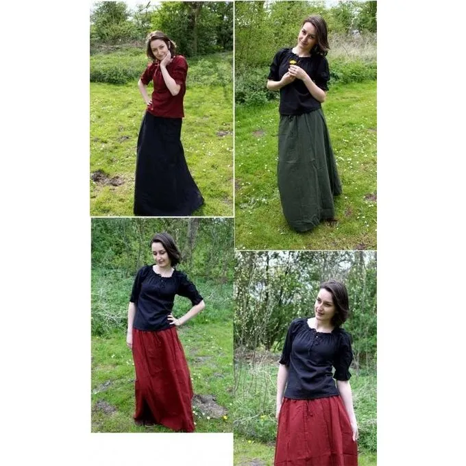 Leonardo Carbone Nederdel Jutta Brun - Billede 3